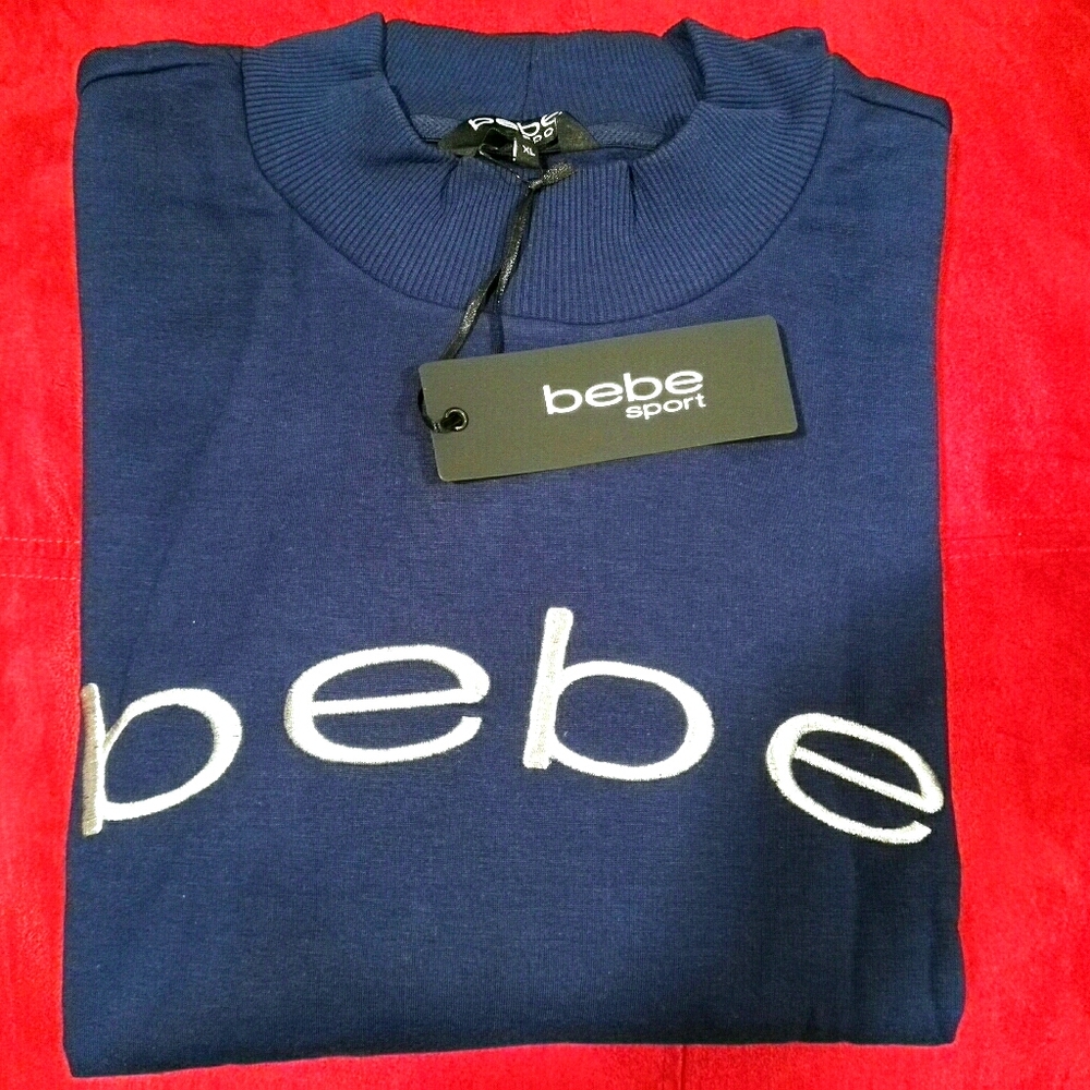 BEBE SPORT Embroidered Logo Drop Shoulder Shirt - Picture 3 of 6